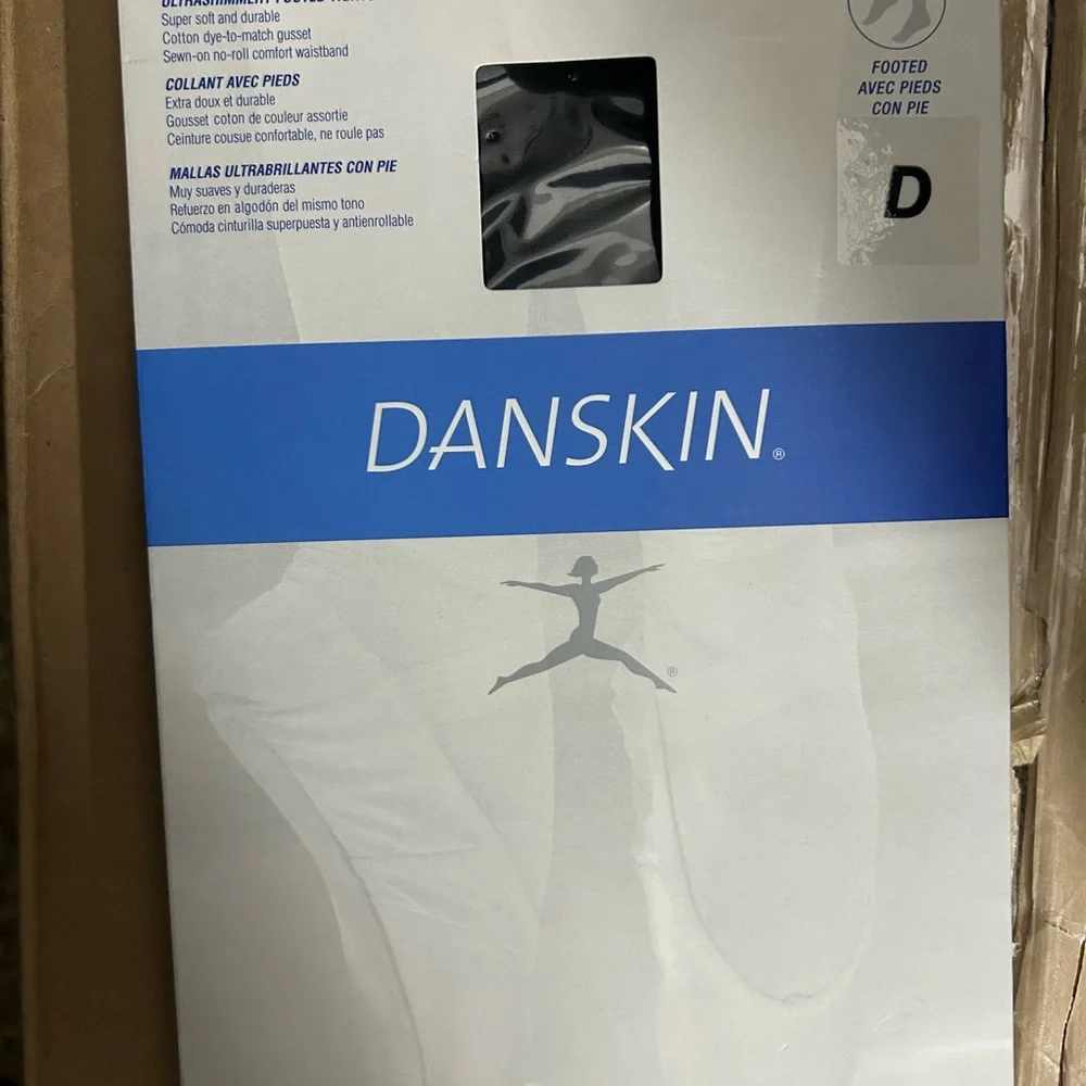 Danskin Ultra Shimmer Tights - Picture 2 of 4
